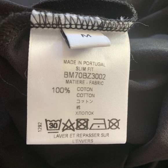 GIVENCHY Vintage Logo Slim Fit T-Shirt Black - Picture 8 of 8